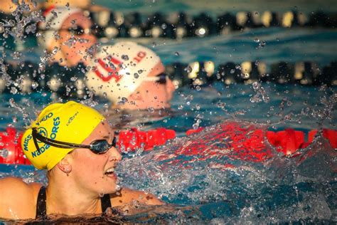 Annie lazor lasers in on tokyo in 200 breaststroke, abbey weitzeil leads women's 100 free team for tokyo led by two new pan ams records, usa swimming earns 11 medals on day 3 of swimming events. Annie Lazor: "We did 8 200's Breaststroke for time on ...