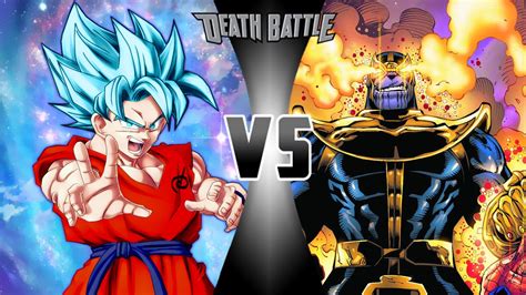 The new character posters for 'avengers: Thanos vs Goku | Death Battle Fanon Wiki | FANDOM powered ...