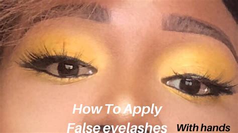 Hey everybody, how are you? HOW TO Apply false eyelashes tutorial for beginners using ...