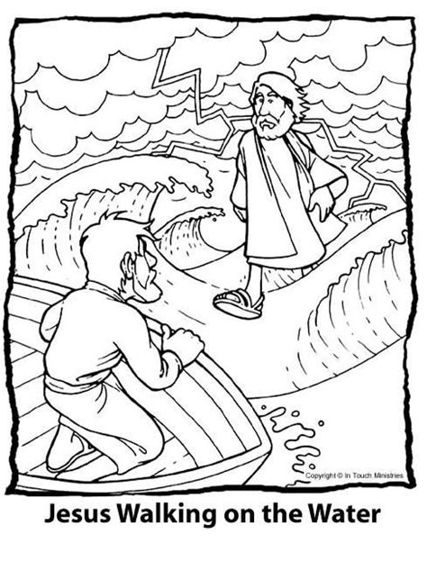 Lessons in this series cover some of the. Miracles Of Jesus Coloring Page | Drawing and Coloring for ...