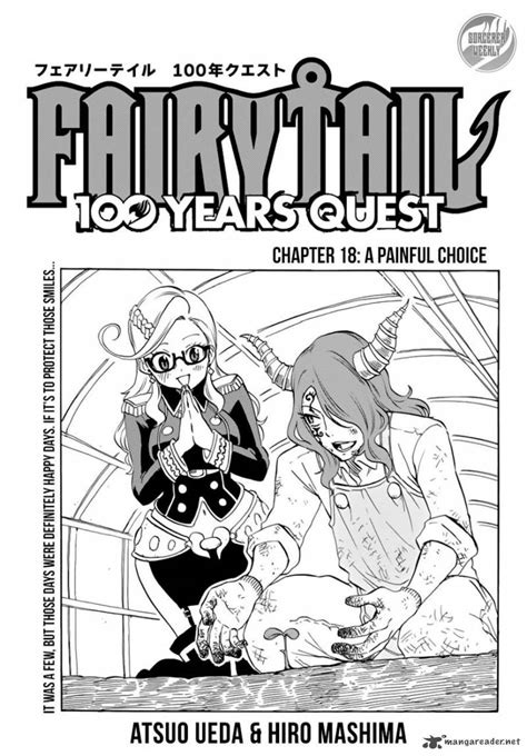 Meskipun cerita ini seharusnya sudah selesai. Fairy Tail 100 Years Quest Chapter 18 - Page 1