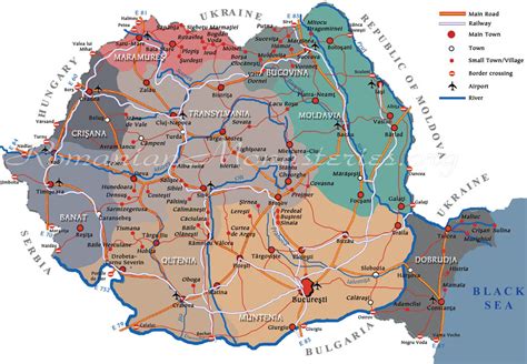 Dar se prezinta si ca instrumente de orientare pentru descinderile strainilor in tara noastra (romania, bucuresti, delta dunarii, manastirile din romania), fiecare editie prezentand revizii si actualizari.pliantul cartografic dedicat unei tari include harta turistica si rutiera a teritoriului statului respectiv. Harta Turistica a Romaniei | Cazare si Turism