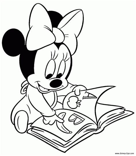 71 minnie mouse printable coloring pages for kids. Baby Minnie Mouse Coloring Pages Many Interesting Cliparts ...