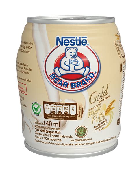 Bila kita mendengar tentang bear brand atau susu beruang, tak sedikit dari kita yang berpikir bahwa ini adalah susu yang dihasilkan dari hewan beruang. BEAR BRAND Gold Susu Steril Siap Minum Ekstrak Malt 140ml ...