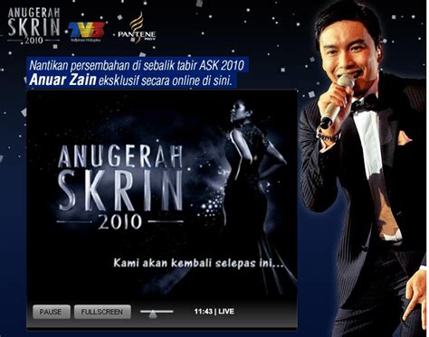 Anugerah yang meraikan karyawan filem & televisyen negara ! Keputusan Anugerah Skrin TV3 2010 | Tonton Secara Live Di ...