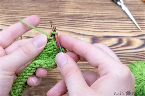 Often a pattern asks you to be knitting along and then says, cast on some number of stitches. How to knit the knitted cast on - Step by step tutorial ...