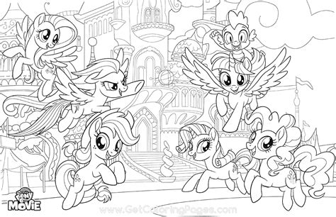 As for the flicks, there are eight, the primary one, launched in 1986, is named my little pony and the final, revealed in 2017. Pin by Jooli Khoo on Disney colors | Unicorn coloring ...