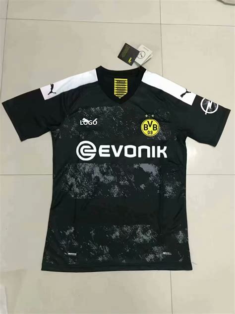 Authentic borussia dortmund bvb soccer jerseys by puma. 2019-20 Adult Dortmund Away Black Soccer Jersey