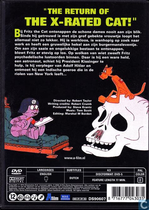 The only two people involved in the first film to work on the sequel were voice actor skip hinnant. The Nine Lives of Fritz the Cat - DVD - Catawiki