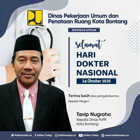 Hari tahun baru masehi (internasional). Hari Dokter Nasional - Kaltim Today