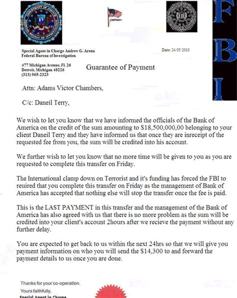 Unlike other formats, the fbi format for clients works flawlessly, especially when you send the fbi format letter to your clients. Fbi Format