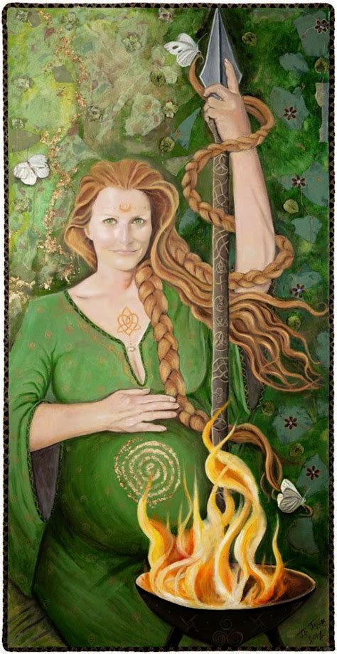 She was the daughter of dagda, the great. The Aeternal Swirling Fight : Celtic goddesses: Brighid ...