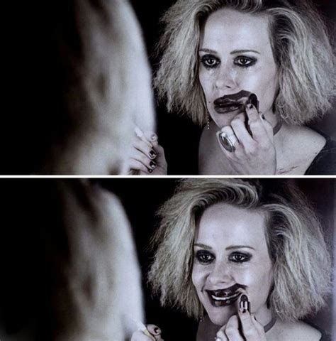 Sarah paulson is more or less the face of ryan murphy's american horror story anthology series. Sarah Paulson  AHS Hotel  #AmericanHorrorStory ...