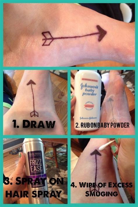 Temporary or fake tattoos are an alternative to the painful and permanent nature of a real tattoo. Homemade Diy Temporary Tattoos - Best Tattoo Ideas