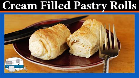 You can also use vanilla pudding to fill the cupcakes if you'd like! Cream Filled Pastry Rolls - White Trash Cooking - YouTube