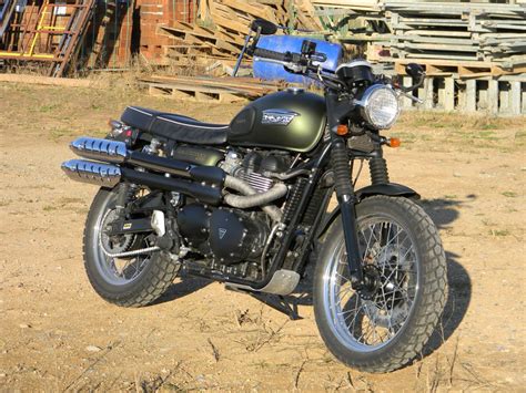 This triumph street scrambler 900 may not be available for long. 2009 Triumph Scrambler 900 For Sale - Bike-urious