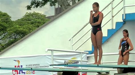 Nicolas garcía boissier y alberto arevalo han sido 19º y 26º en la calificación del trampolín 3 metros y sólo pasaban los 18 mejores a las semifinales. Compilado de Imágenes Clavados Trampolín Mujeres Desde ...