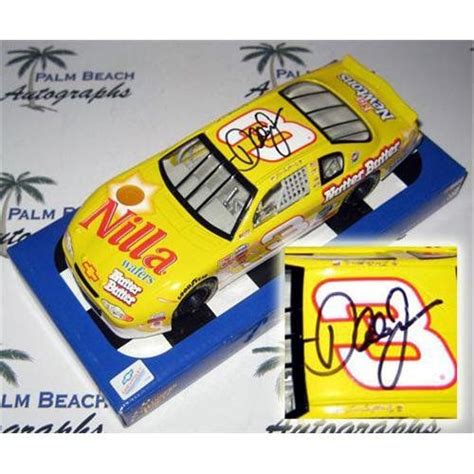 Package measures 7.5 l x 8 wâ 1 winner's circle pit row series driver in die cast car. Dale #Earnhardt Jr. Autographed Nilla Wafers #3 (Winners ...