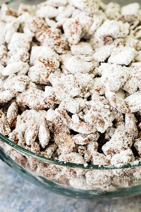 This recipe takes us back to the county fair, where we wandered for hours in search of that coveted sugary. Puppy Chow Recipe Chex : Christmas Puppy Chow Recipe Easy ...