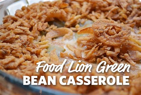 Check spelling or type a new query. Food Lion Green Bean Casserole | Recipe | Green bean ...