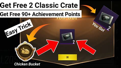 Killing players is not the only method of getting more bps. Easy Way To Get Free 2 Classic Crate & 90+ Achievement ...