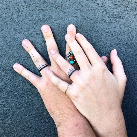 You can honor a loved one whose name is made up of 10 letters or less. If wedding bands aren't your style, ring finger tattoos ...