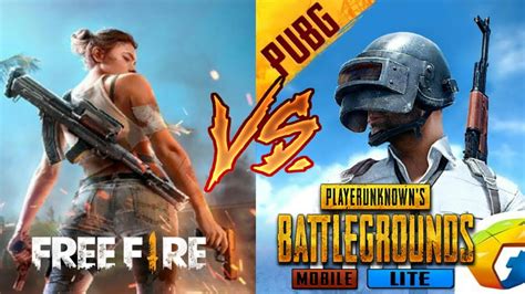 Free fire mi pubg new state mi? Free fire Vs pubg mobile lite comparison || which game is ...