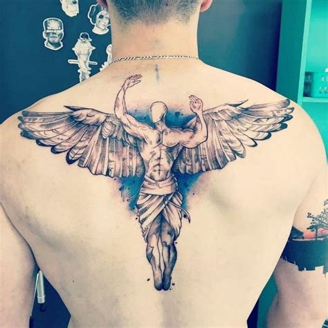 Một hình xăm sẽ theo bạn suốt đời. Pin de nguyễn hữu em Đôi cánh | Tatuagem de anjo ...