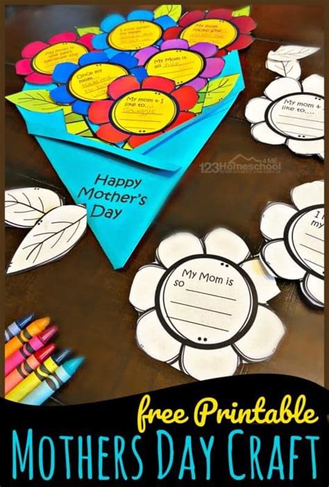 Floweraura offers flowers and flower combos at affordable price across india. Flower Bouquet FREE Printable Mothers Day Craft for Kids ...