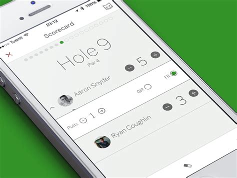 Don't you think we tend to increasingly leave golf score cards. Golf App - Scorecard + Advanced Scoring | App, Golf apps ...