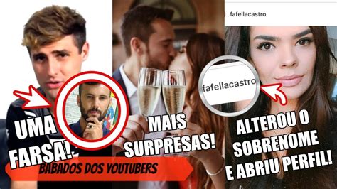 Informações de saúde sem preconceito. FAFELLA MUDA SOBRENOME E ABRE INSTA! NERD PEGADOR É FALSO ...