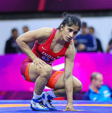 Three of the phogat sisters geeta, babita and vinesh are gold medalists in different weight categories at the commonwealth games, while priyanka has won a silver medal at the asian championships. Wrestler Vinesh Phogat is COVID-19 positive - Rediff Sports