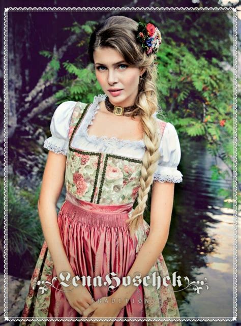 Season of the witch collection enchants with graceful, endlessly elegant yet mysterious character. Lena Hoschek | S | Dirndl trachten, Dirndl, Hochzeitskleid ...