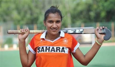 Rani rampal (r) celebrates india's goal with teammate vandana katariya (l). Rani Rampal to lead India in women's hockey World Cup ...