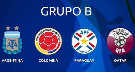 Así quedó el grupo b de la copa américa 2021. Tabla grupo B Copa América 2019: Colombia, Argentina y ...