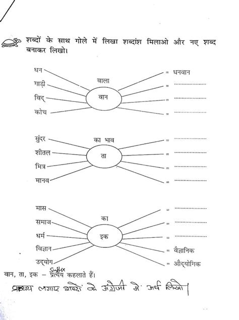 Hindi exam objective type grade/level: Free Printable Hindi Worksheets For Grade 2 | Hindi ...