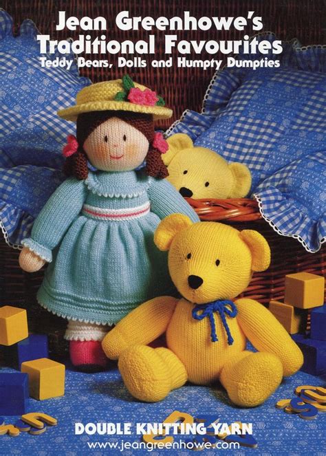 These doll clothes patterns are the perfect size for barbie and ken! Jean Greenhowe's Traditional Favourites - Toy & Doll ...