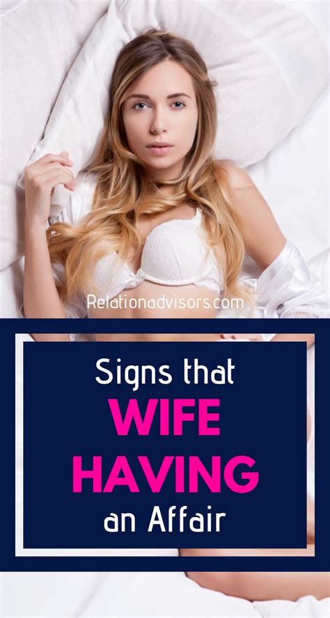 First of all, it seems to me that you're dealing with three separate issues right now. Signs Your Wife is Having an Affair (With images ...