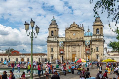 The country is located in central america, bordering the caribbean sea. Guatemala City - Bilder und Stockfotos - iStock