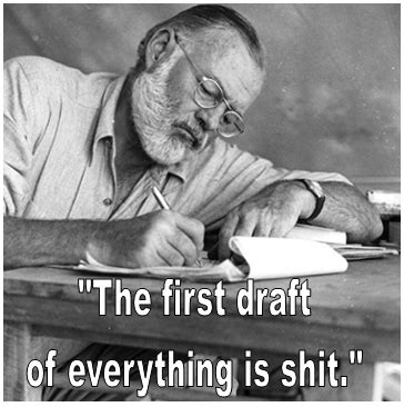 My instructions are to identify style elements we find in the quote and explain how the quote exemplifies the elements. Hemingway Quote | Ernest hemingway, American literature, Writer