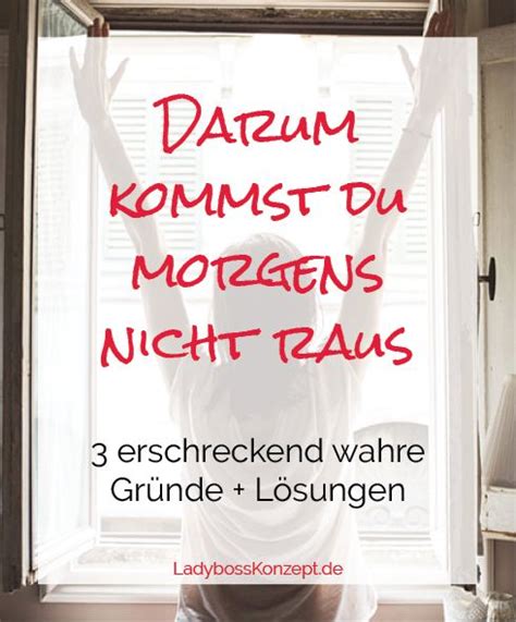 Da würde er zumindest sehr schnell die konsequenzen spüren,wenn er nicht pünktlich da ist. Darum kommst du morgens nicht aus dem Bett - 3 erschreckend wahre Gründe | Selbstverbesserung ...