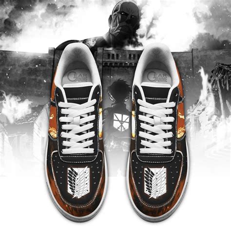 Maybe you would like to learn more about one of these? Attack On Titan Air Force Shoes AOT Anime Custom Shoes ...