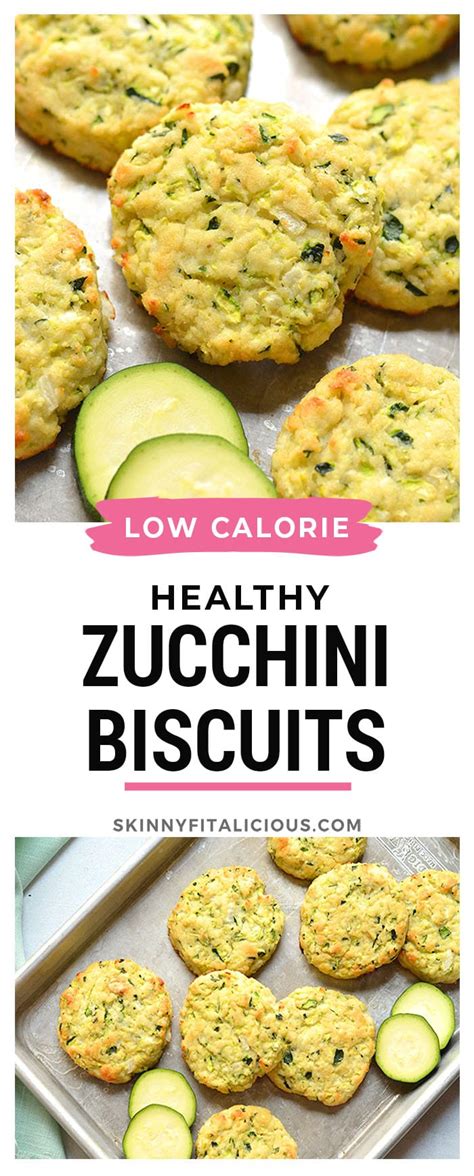 Cut each circle in quarters. Healthy Zucchini Biscuits {GF, Low Carb, Low Cal} - Skinny ...