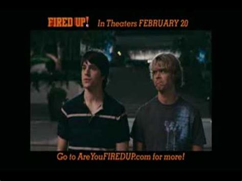 Ford high's star football players scheme to ditch football camp so they can spend the summer surrounded when this movie first came out i wrote it off as going to be one of those stupid comming of age teen movies that hollywood has been throwing on. FIRED UP - Clip from the Movie - YouTube