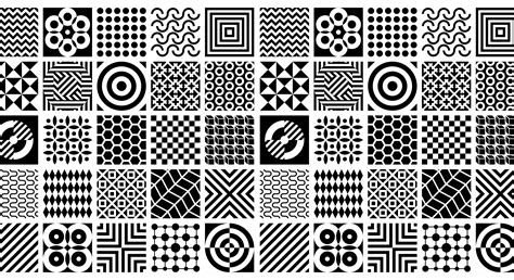 50 stunning geometric patterns in graphic design