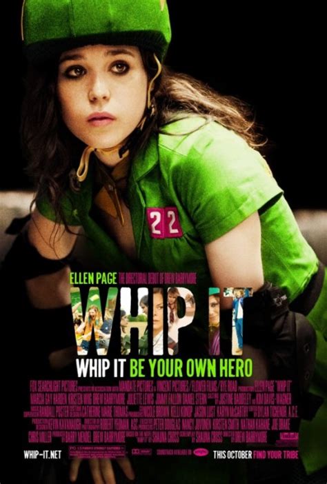 I had never heard of roller derby before seeing this movie but it made me look into it and i found out there was a league in. 'Whip It' starring Ellen Page, Directed by Drew Barrymore ...