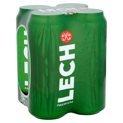 Het is voor degenen die het leven op afstand benaderen. Lech Polish Beer - 4pack | GOLDENACRE WINES