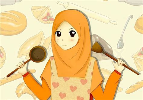 See more ideas about anime muslim hijab cartoon islamic cartoon. Paling Bagus 13+ Gambar Kartun Muslimah Memasak - Richa Gambar