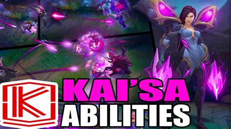 Bullet angel kai'sa skin gameplay. KAI'SA CHAMPION SPOTLIGHT (OFFICIAL GAMEPLAY) - League of ...