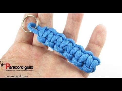 How to make a cobra weave paracord keychain. Let's see how to make a simple paracord keychain using the ...